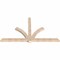 Ekena Millwork Redmond Smooth Timber Gable Bracket, Douglas Fir, 108"W x 63"H x 3 1/2"D x 5 1/2"F, 14/12 Pitch GBW108X63X0406RED00SDF - alternate 4